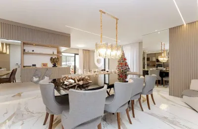 Casa com 4 quartos à venda na rua rachid pacífico fatuch, 613, santa felicidade, curitiba, 400 m2 por r$ 4.500.000