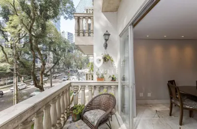 Apartamento com 4 quartos à venda na rua carneiro lobo, 323, água verde, curitiba, 186 m2 por r$ 1.260.000
