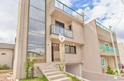 Casa em condomínio fechado com 3 quartos à venda na rua reinaldo stocco, 546, pinheirinho, curitiba, 230 m2 por r$ 1.229.000