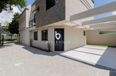 Casa em condomínio fechado com 3 quartos à venda na rua inocêncio milani, 437, são braz, curitiba, 135 m2 por r$ 840.000