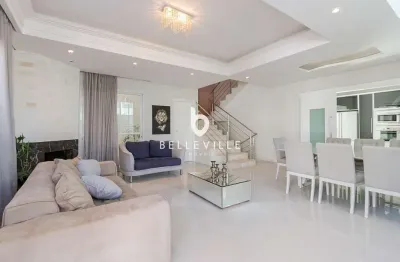 Casa em condomínio fechado com 3 quartos para alugar na rua aristides pereira da cruz, 21, portão, curitiba, 236 m2 por r$ 12.500