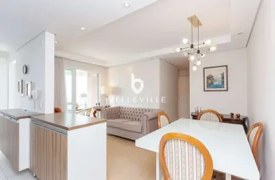 Apartamento com 2 quartos à venda na rua jovino do rosário, 1790, boa vista, curitiba, 59 m2 por r$ 630.000