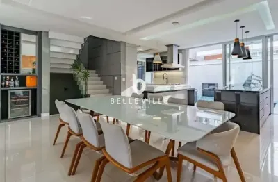 Casa em condomínio fechado com 4 quartos à venda na rua maria luiza bazzani natal, 381, uberaba, curitiba, 412 m2 por r$ 2.990.000