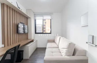 Apartamento com 1 quarto à venda na rua visconde do rio branco, 1832, centro, curitiba, 23 m2 por r$ 490.000