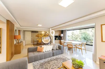 Apartamento com 3 quartos à venda na rua reinaldo hecke, 453, centro, curitiba, 148 m2 por r$ 1.650.000