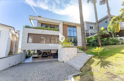 Casa em condomínio fechado com 4 quartos à venda na rua das araras, 3801, novo mundo, curitiba, 635 m2 por r$ 7.200.000