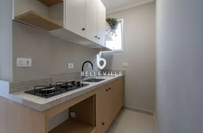 Kitnet / stúdio à venda na rua desembargador motta, 2308, centro, curitiba, 24 m2 por r$ 319.000