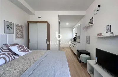 Kitnet / stúdio para alugar na rua andré de barros, centro, curitiba, 27 m2 por r$ 2.300