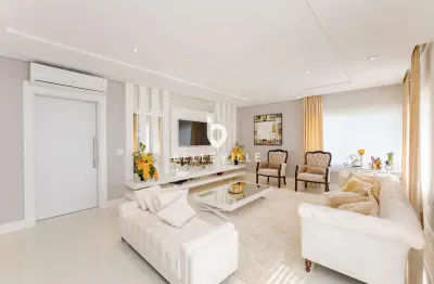 Casa em condomínio fechado com 4 quartos para alugar na avenida pineville, 436, pineville, pinhais, 628 m2 por r$ 35.000