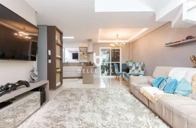 Casa em condomínio fechado com 3 quartos à venda na rua frederico stella, 358, barreirinha, curitiba, 187 m2 por r$ 1.390.000