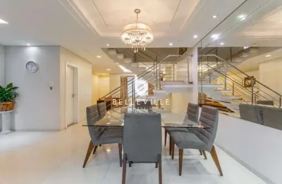 Casa com 3 quartos à venda na rua paulo roberto cordeiro, 208, pineville, pinhais, 303 m2 por r$ 1.390.000