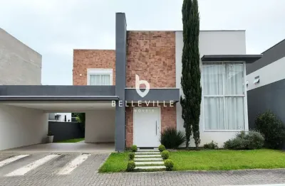 Casa em condomínio fechado com 4 quartos à venda na rua hermenegildo luca, 101, são braz, curitiba, 224 m2 por r$ 2.590.000