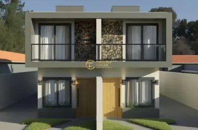 Sobrado geminado 129,4 m² - 3 dormitórios/1 suite nova palhoça