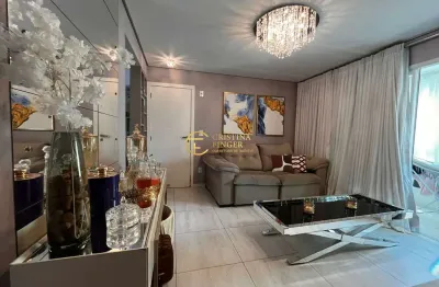 Apartamento mobiliado  106 m², 3 quartos, 1 suíte - areias (são josé)
