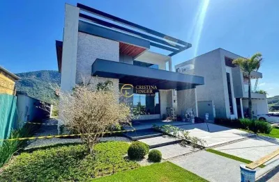 Casa  301m², 4 suites, 1 master com closet - condominio reserva da pedra