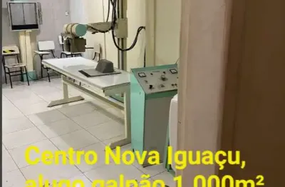Galpão para locação em nova iguaçu, centro, 2 banheiros