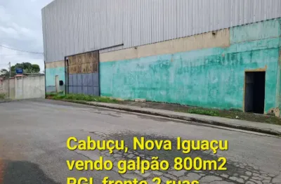 Barracão / Galpão / Depósito à venda no Cabuçu, Nova Iguaçu 