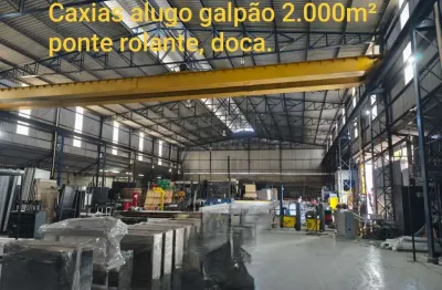 Galpão para locação em duque de caxias, jardim gramacho