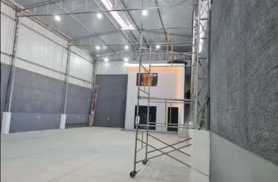 Galpão para locação em duque de caxias, jardim primavera, 2 banheiros