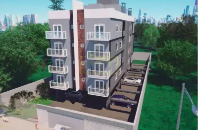 Apartamentos 2 e 3 quartos com suíte em construção a venda no centro de pinhais