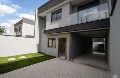 'espaço e privacidade em pinhais: lindo sobrado 3 quartos, perfeito para sua fam