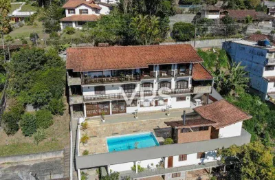 Casa com 6 dormitórios à venda, 700 m² por r$ 1.690.000,00 - tijuca - teresópolis/rj