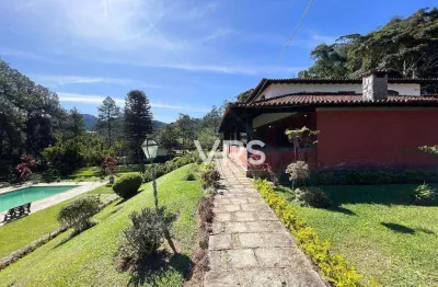 Casa com 4 dormitórios à venda, 741 m² por r$ 1.700.000,00 - fazenda boa fé - teresópolis/rj