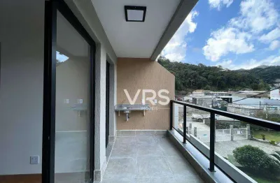 Apartamento com 2 dormitórios à venda, 63 m² por r$ 430.000,00 - várzea - teresópolis/rj