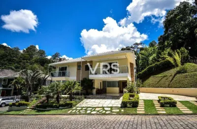 Casa com 4 dormitórios à venda, 225 m² por r$ 2.000.000,00 - quebra frascos - teresópolis/rj