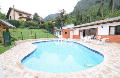 Casa com 4 dormitórios à venda, 266 m² por r$ 1.250.000,00 - granja guarani - teresópolis/rj
