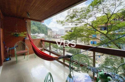 Apartamento com 3 dormitórios à venda, 119 m² por r$ 850.000,00 - agriões - teresópolis/rj