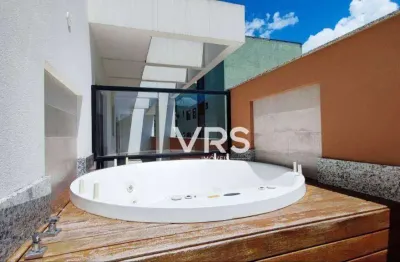 Cobertura com 3 dormitórios à venda, 208 m² por r$ 1.790.000,00 - agriões - teresópolis/rj