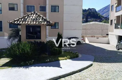 Apartamento com 2 dormitórios à venda, 54 m² por r$ 350.000,00 - bom retiro - teresópolis/rj