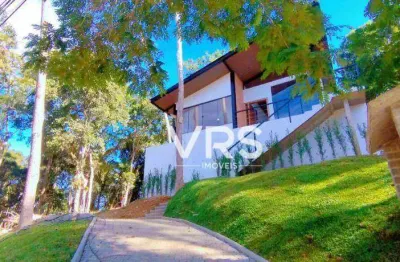 Casa com 3 dormitórios à venda, 134 m² por r$ 840.000,00 - vargem grande - teresópolis/rj
