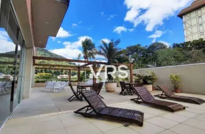 Apartamento com 2 dormitórios à venda, 63 m² por r$ 849.000,00 - itaipava - petrópolis/rj