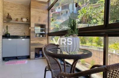 Apartamento com 2 dormitórios à venda, 79 m² por r$ 510.000,00 - quinta da barra - teresópolis/rj