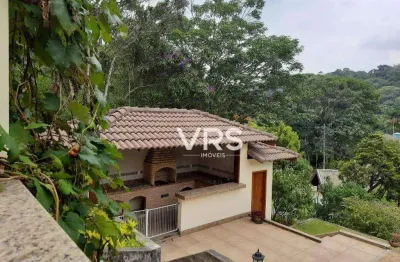 Casa com 4 dormitórios à venda, 354 m² por r$ 1.700.000,00 - albuquerque - teresópolis/rj