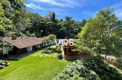 Casa com 5 dormitórios à venda, 289 m² por r$ 1.600.000,00 - carlos guinle - teresópolis/rj