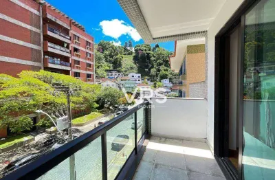 Apartamento com 3 dormitórios à venda, 155 m² por r$ 1.280.000,00 - agriões - teresópolis/rj
