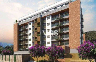 Apartamento com 2 dormitórios à venda, 60 m² por r$ 452.600 - vale do paraíso - teresópolis/rj