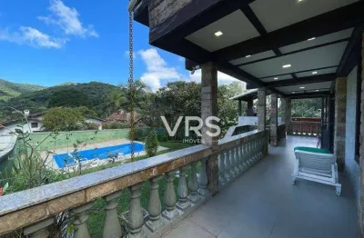 Casa com 4 dormitórios à venda, 315 m² por r$ 1.190.000,00 - carlos guinle - teresópolis/rj