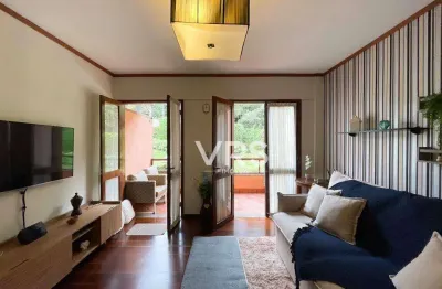 Apartamento com 2 dormitórios para alugar, 65 m² por r$ 3.877,00/mês - albuquerque - teresópolis/rj