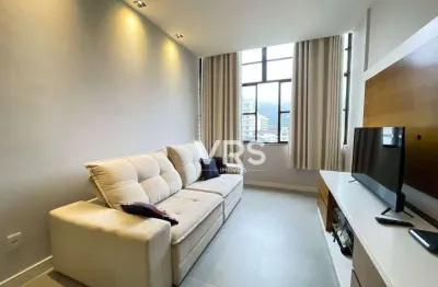 Apartamento com 2 dormitórios à venda, 44 m² por r$ 475.000,00 - alto - teresópolis/rj