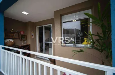 Apartamento com 2 dormitórios à venda, 75 m² por r$ 325.000,00 - albuquerque - teresópolis/rj