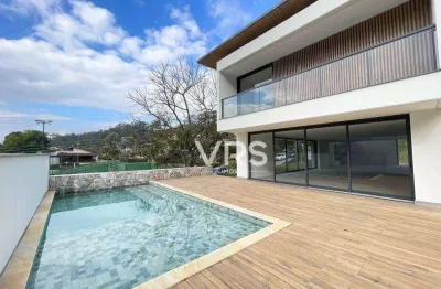 Casa com 4 dormitórios à venda, 540 m² por r$ 5.700.000,00 - quebra frascos - teresópolis/rj