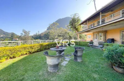 Casa com 5 dormitórios à venda, 517 m² por r$ 3.000.000,00 - carlos guinle - teresópolis/rj