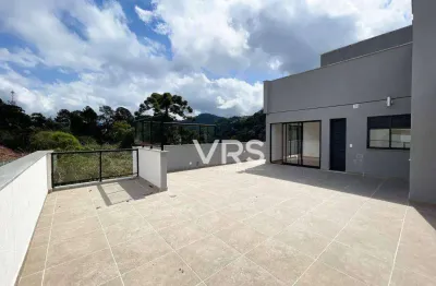 Cobertura com 2 dormitórios à venda, 146 m² por r$ 729.000,00 - ermitage - teresópolis/rj