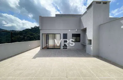 Cobertura com 2 dormitórios à venda, 146 m² por r$ 745.000,00 - ermitage - teresópolis/rj