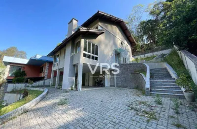 Casa com 4 dormitórios à venda, 310 m² por r$ 1.450.000,00 - quebra frascos - teresópolis/rj