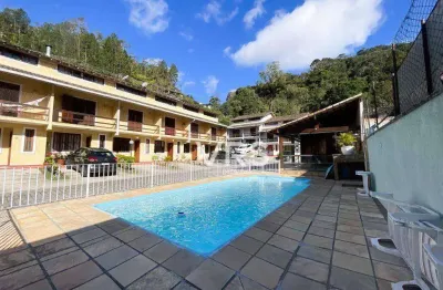 Casa com 3 dormitórios à venda, 80 m² por r$ 530.000,00 - pimenteiras - teresópolis/rj